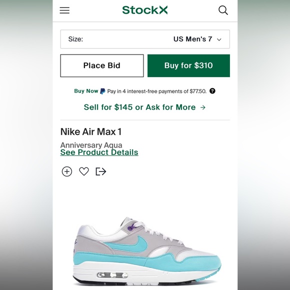 Nike Air Max 1 Anniversary Sneakers - Picture 11 of 11